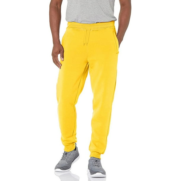 Pantalones de jogger con cordón suave para hombres, pantalones deportivos de color sólido para adolescentes y niños, pantalones deportivos de cintura media con bolsillos para entrenamiento