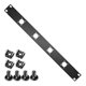 thumbnail image 1 of Panel de Rack de Audio de 4 Orificios y 1U, Panel de Parcheo XLR Perforado, Accesorios para Rack de Estudio de Grabación para Gabinete, 1 of 1