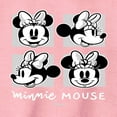 thumbnail image 2 of Disney - Mickey & Friends - Minnie Mouse's Expressions - Toddler And Youth Crewneck Fleece Sweatshirt, 2 of 4