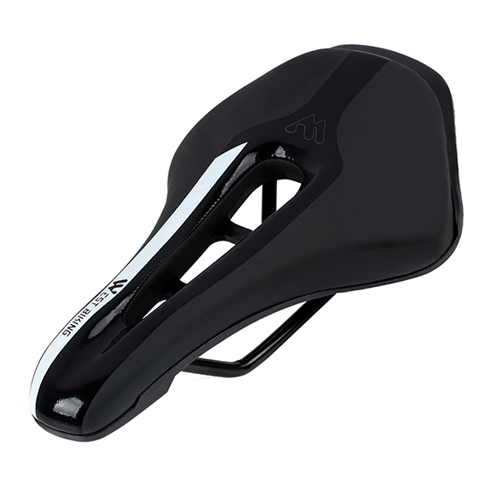 MTB Road Bicycle Memory Foam Saddle Breathable Soft Comfortable PU leather Seat 