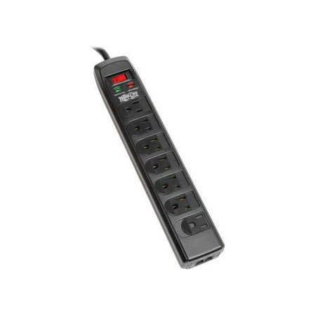 UPC: 0037332175205 | 7-Outlet Protect It! Surge Suppressor with RJ11 Protection and Integrated Child Safety Covers 6 Cord