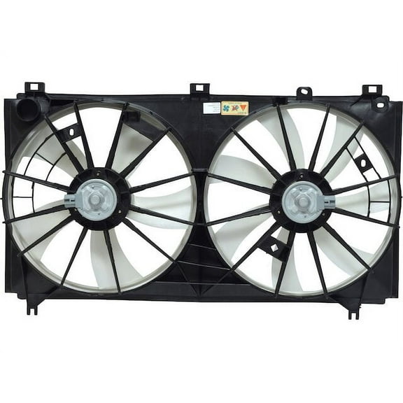 Auxiliary Radiator Fan Assembly - Compatible with 2006 - 2013 IS250 2.5L V6 2007 2008 2009 2010 2011 2012