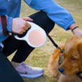 thumbnail image 2 of LAICAIW Pink Retractable Dog Leash 10 ft with Hands Free Wrist Strap for Small and Medium Dogs, One Button Brake, Pause, Lock, One Adjustable Wrist Strap by, 2 of 7