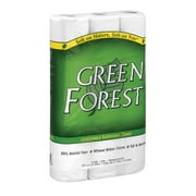 Angle View: Green Forest Premium Bathroom Tissue - Unscented 2 Ply - Case Of 8 - 12