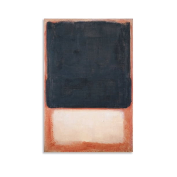 Póster Dark Over Light 1954 de Mark Rothko, obras de arte geniales, pintura, arte de pared, impresiones en lienzo, imágenes colgantes, decoración del hogar, carteles, regalo, 20 x 30 cm