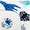 thumbnail image 4 of 2pcs Changing Pad Cover for Baby Breathable and Comfortable Changing Table Sheet with Exquisite Patterns Bassinet Sheets Fine Workmanship Durable Baby Mattress Cover for Boys Girls, 4 of 7