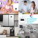thumbnail image 5 of Temporizador de cocina digital II 2.0, dígitos grandes, alarma fuerte, respaldo magnético, soporte, para cocinar, hornear, juegos deportivos, oficina (blanco) (2 unidades) Namotu WRQX-212, 5 of 6