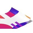 thumbnail image 2 of Rwraps Purple Abstract White Cosmopolitan Matte Vinyl Film Wrap 59in x 3ft Vinyl Vehicle Car Film, 2 of 9