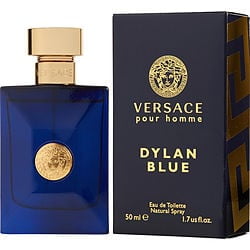 Versace Dylan Blue Eau de Toilette, Cologne for Men, 1.7 oz