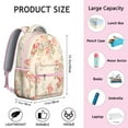 thumbnail image 6 of Beautiful Sunflower and Floral Print Backpack for Teens - Large School Backpack with Laptop Compartment - Durable Bookbag with Comfortable Straps - Trendy Flowers Pattern, 6 of 6