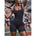 thumbnail image 3 of Bodysuits for Women - One Piece Jumpsuits Workout Gym Bodysuit Going Out Summer Casual Cute Yoga Tank Top Black L, 3 of 8