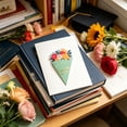 thumbnail image 5 of CaiTeLin Teachers Day Thank You Card, Small Blessing Message Card with Christmas Mid Autumn Design, Gift Card for Holiday Festival Party Celebration Daily Correspondence Use, 5 of 6