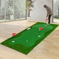 thumbnail image 2 of Costway 10 x 5 FT Golf Putting Green Professional Golf Training Mat with 2 Golf Balls, 2 of 7