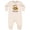 Natural Heather, variant on Mommys Nap Buddy Sloth Baby Fleece Romper
