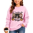 thumbnail image 2 of Venzia Women Cute Fall Sweatshirt, Retro Pumpkin Black Cat Cartoon Graphic Crewneck Casual Autumn Pullover Top, 2 of 4