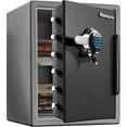 thumbnail image 4 of Sentry Safe Digital Fire/Water Safe - 2 ft³ - Digital, Programmable, Dual Key Lock - 4 Live-locking Bolt(s) - Fire Proof, Water Resistant, Pry Resistant - for Tablet, Cell Phone, External Hard..., 4 of 4