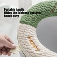thumbnail image 4 of Hiroekza Toilet Seat Covers,Winter Models Of The Toilet Seat Plushs Toilet Seat Cushion Thickened Toilet Seat Washable Toilet Seat Washers Clearance, 4 of 6