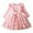 Pink, variant on WOYY Toddler Girls Long Sleeve Ruffle Mesh Dress with 3D Flower Appliques, Sizes 1-6