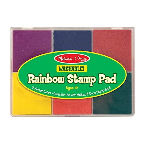 Almohadilla de Tinta Melissa & Doug 6 Colores Lavables