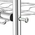 thumbnail image 5 of Over Sink Dish Drying Rack 2-Tier Large Capacity Dish Rack Bowl Shelf Steel, 5 of 7