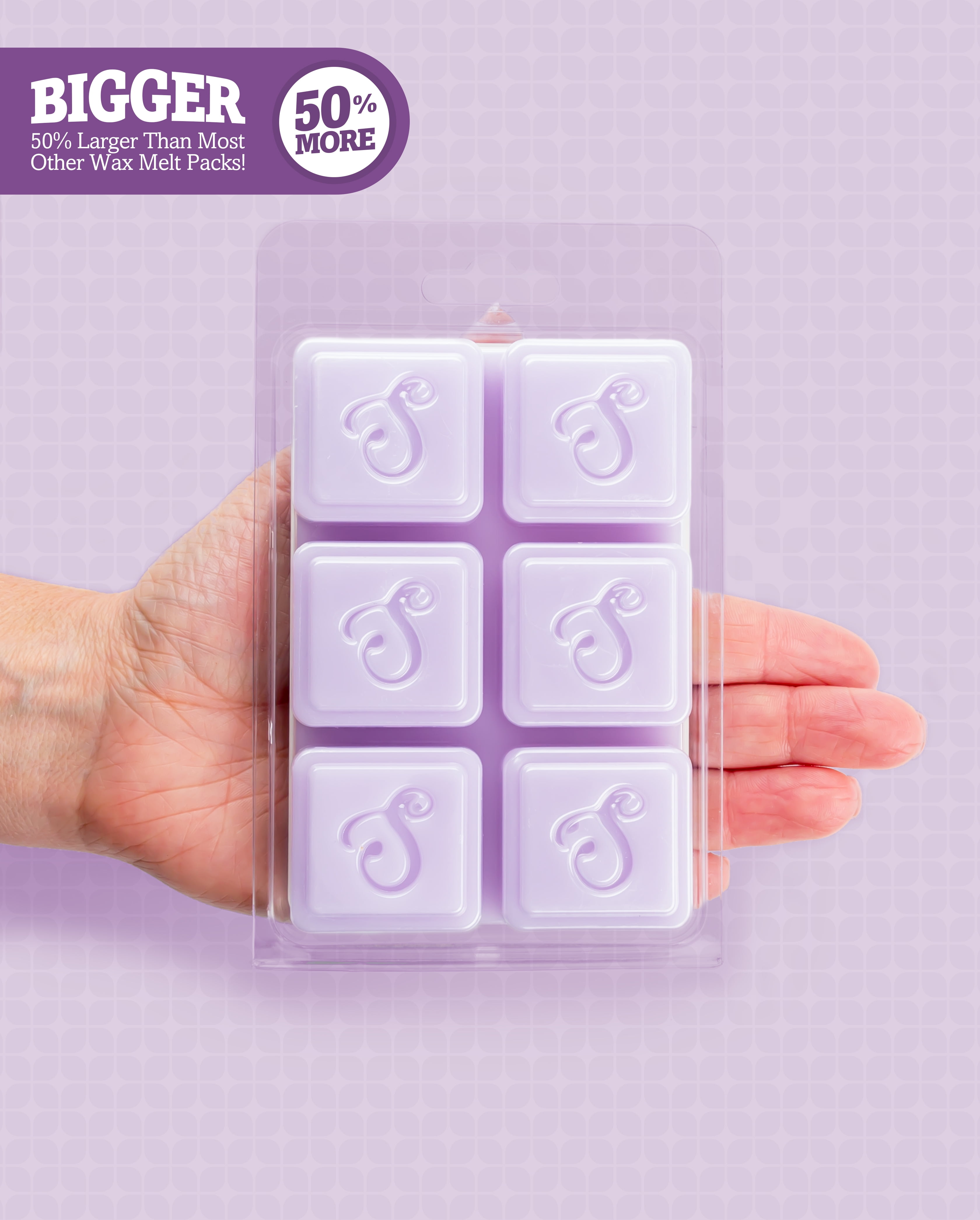 Floral Wax Melts Variety 5 Pack - Formula 117 - 5 Highly Scented 3 Oz. Bars - Made With Natural & Essential Oils - Flower Warmer Wax Cubes