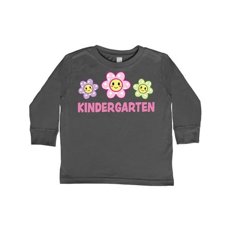 

Inktastic Kindergarten with Polka Dot Flowers Gift Toddler Boy or Toddler Girl Long Sleeve T-Shirt