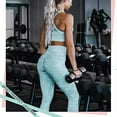 thumbnail image 6 of FITVALEN Womens High Waist Seamless Leggings Workout Yoga Stretch Pants Butt Lift Tummy Control Booty Tights, 6 of 6