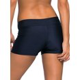 thumbnail image 4 of Women Classis Basic Boyshorts Swimming Bottom Swimsuit Tankini Bottom Stretch Swim Shorts Swim Trunks, 4 of 5