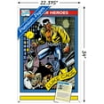 thumbnail image 3 of Marvel Trading Cards - Luke Cage Wall Poster with Pushpins, 22.375" x 34", 3 of 6