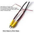 thumbnail image 2 of 15M 50FT Backup Camera Monitor RCA Phono Video Extension Cable for Truck RV Trailer Car Rear View Parking System, 2 of 4