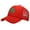 Red, variant on Baseball Cap Women Men Breathable Mesh Summer Hat Unstructured Design Shamrock Trucker Caps Dad Hats St. Patrick's Day Costume Red