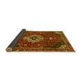thumbnail image 2 of Ahgly Company Indoor Rectangle Medallion Yellow Traditional Area Rugs, 2' x 3', 2 of 4