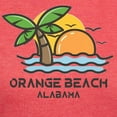 thumbnail image 3 of CafePress - Alabama Orange Beach T Shirt - Womens Tri-blend T-Shirt, 3 of 4