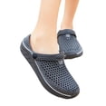 thumbnail image 4 of Men Slipper Solid Clogs Lightweight Eva Casual On Clogs Clogs Men Women Lightweight Garden Shoes Mules Unisex Garden Clogs Sandals Grey CN:45/US:8, 4 of 9