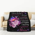 thumbnail image 4 of Gifts for Wife Blanket from Husband I Love You Wedding Anniversary Birthday Christmas Valentine's Mother's Day Blankets Romantic Present Gift for Her Women (50x40inch), 4 of 5