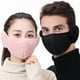 thumbnail image 2 of Máscara térmica tridimensional dos en uno de otoño e invierno con forro polar para protección de los oídos para hombres y mujeres, ciclismo, a prueba de viento, a prueba de frío, transpirable, 2 of 5