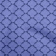 thumbnail image 1 of oneOone Viscose Jersey Dark Blue Fabric Asian Block Print Craft Projects Decor Fabric Printed By The Yard 60 Inch Wide, 1 of 4
