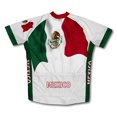 thumbnail image 2 of Mexico Flag Short Sleeve Cycling Jersey  for Women - Size S, 2 of 3