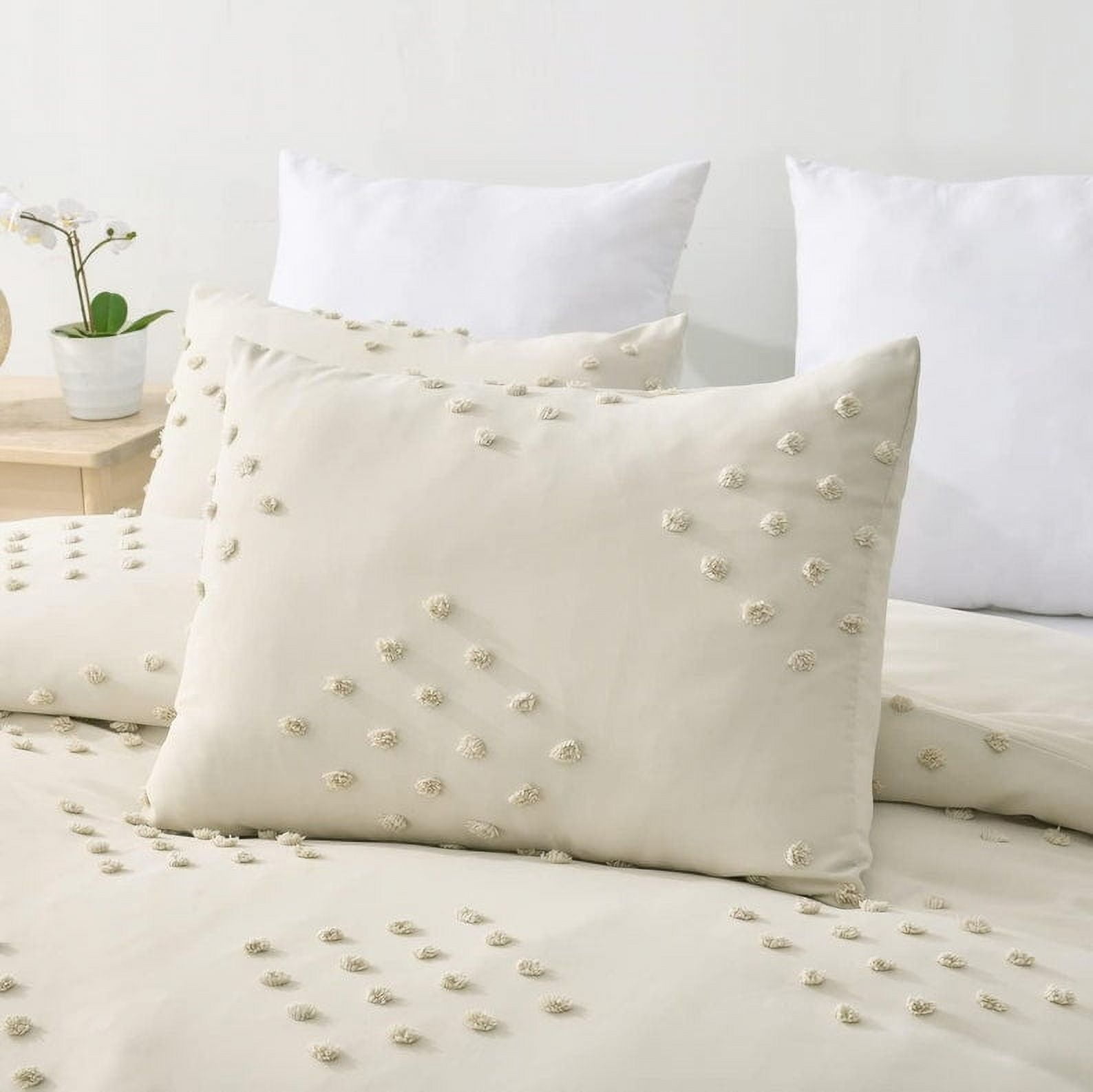 Premium Beige Duvet Cover - Soft and Stylish Bedding for a Cozy Bedroom - Queen/King Size Available