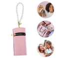 thumbnail image 4 of Unique Bargains 1 Pc Handbag Charms Keychains Lipstick Bag Bag Accessories Light Pink, 4 of 6