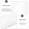 thumbnail image 4 of HEALEEP 1Set Transparent Plastic Toothbrush Box for Daily Use 21x5cm, 4 of 6