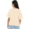 thumbnail image 5 of Looney Tunes Tweety Head Women's Boxy Cropped T-Shirt Casual Graphic Tee, 5 of 6