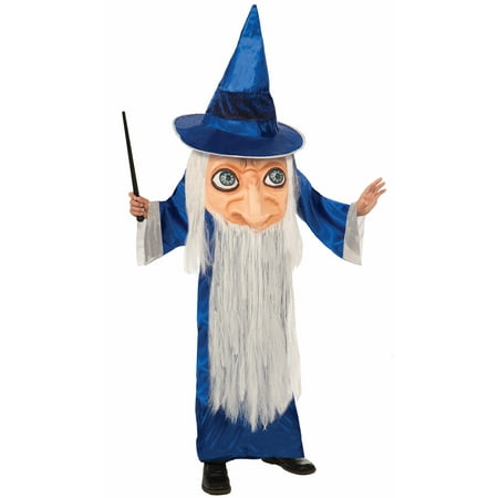 Child Big Face Wizard Costume