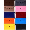 thumbnail image 2 of 10Pcs Felt Pockets Snap Button Envelopes Phone Storage Envelops Small Pockets Felt Storage Bag, 2 of 8