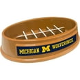 thumbnail image 6 of Pets First NCAA Michigan Wolverines Super-Bowl Slow Feeder Bowl for Dogs and Cats with Non-Slip Mat, 6 of 7