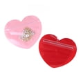 thumbnail image 2 of CCOCC 50Pcs Cellophane Cello Bag Heart Plastic Bags for Jewelry Packaging Valentines Day Sealing Cookie Bags Zipper Lock Pouch, 2 of 9