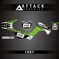 thumbnail image 3 of Attack Graphics Custom Fury Complete Bike Graphics Kit For Kawasaki KLX140R F 2025, 3 of 3