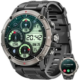 Mingdaln Men's Military Smart Watch, HD, Durable