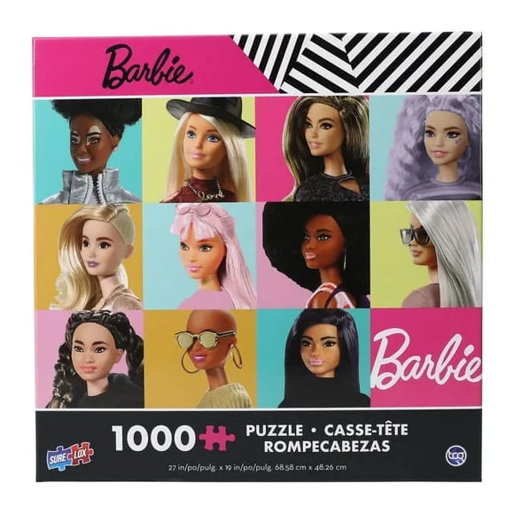 New Mattel Barbie 1000-Piece Jigsaw Puzzle. 27in x 19in