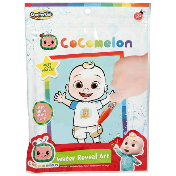 Cocomelon Water Reveal Art